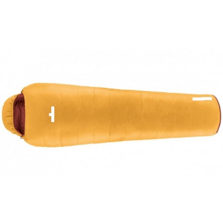 Saco de dormir Ferrino Lightec plumón amarillo 500 edredón de plumas