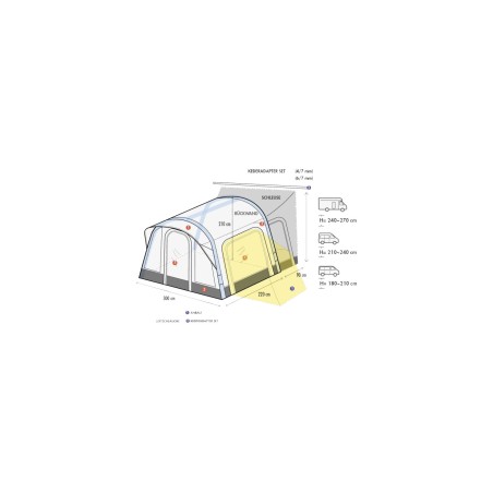 Westfield Orion Extension Toldo