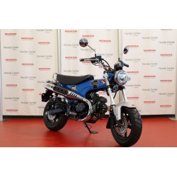 Moto azul 125 Honda 024