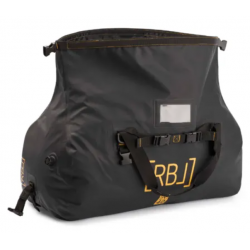 Bolsa de lona para exteriores Rebel / bolsa de fin de semana impermeable con cierre enrollable 40 litros negro