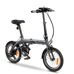 Micromobility E-Bike Micro de 16 pulgadas con juego de luces LED y batería