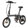 Micromobility E-Bike Micro de 16 pulgadas con juego de luces LED y batería