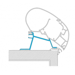 Adaptador para toldo de techo Dometic PerfectRoof Adapter 042 para caravana Dethleffs