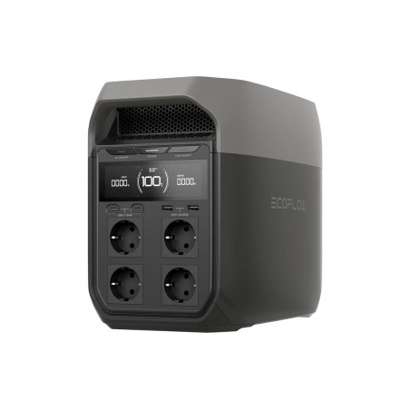 Central eléctrica portátil EcoFlow Delta 3 con 1800 W / 1024 Wh