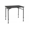 Mesa plegable Berger Tornio 1 aspecto carbono 80 x 60 cm