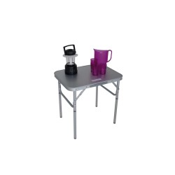 Eurotrail camping table Sante 61 x 45 cm silver