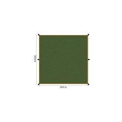 Tela per tenda da giardino 300 x 300 cm