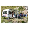 Tetto Toldo Thule Omnistor 6300 Confezione con kit di montaggio per Ducato / Jumper / Boxer Antracita