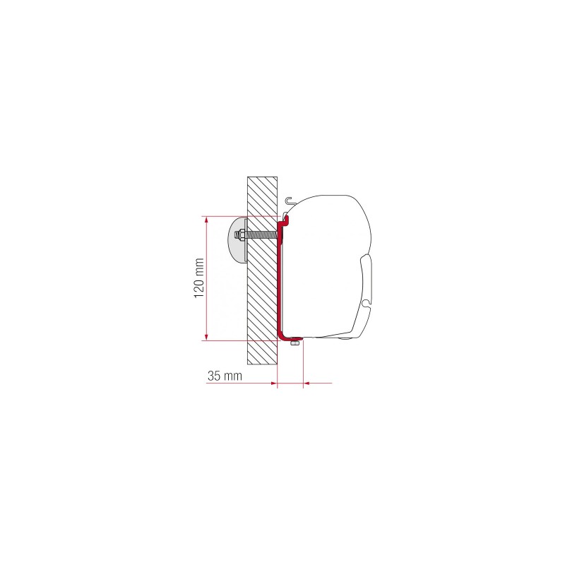 Adaptateur Fiamma AS 450 F45