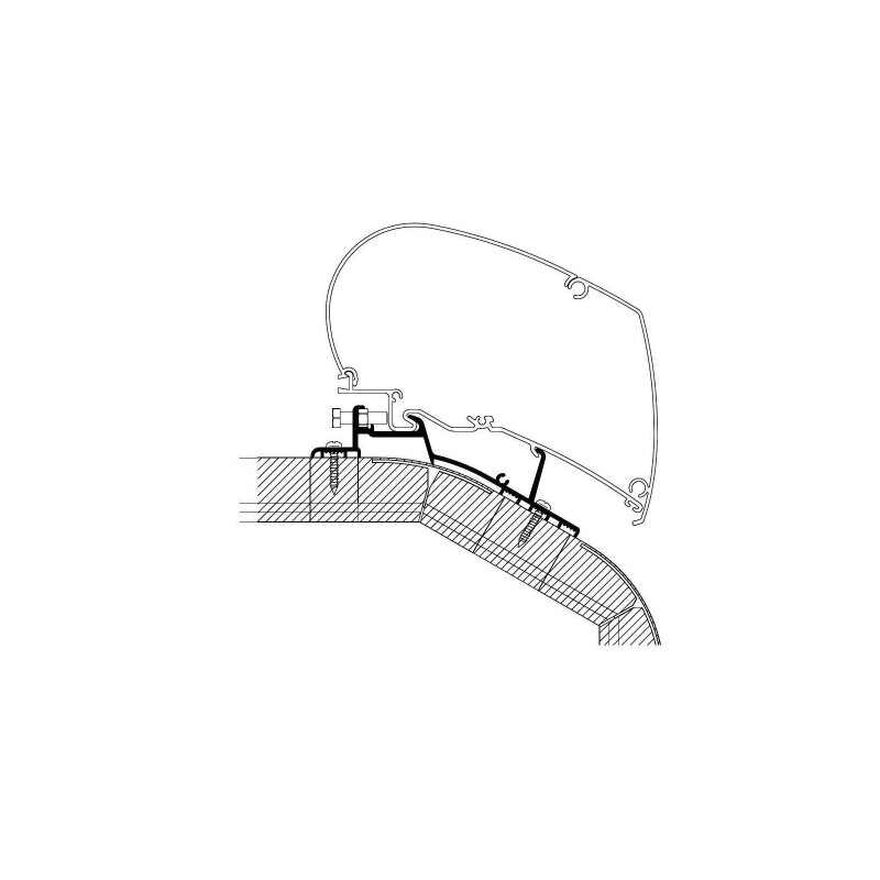 Adattatore Thule LMC Explorer Cruiser modello 2018 3.5 m