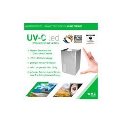 Dispositivo di disinfezione dell'acqua WM Aquatec UV-C LED