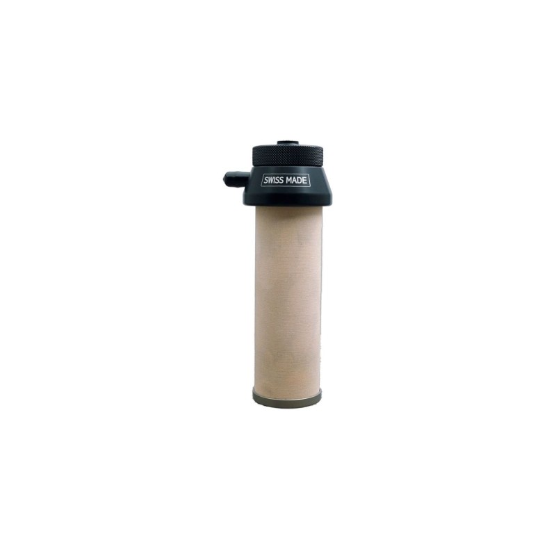 Water filter for pocket tactical line filter systems with Katadyn ceramic spare element