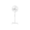 Blanc Platinet ventilateur debout sans commande