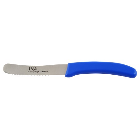 Coltello da colazione Berger I Love Camping Blue