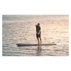 Indiana SUP Touring Aufblasbares 12'6 aufblasbares Stand Up Paddle Board mit Luftpumpe inklusive