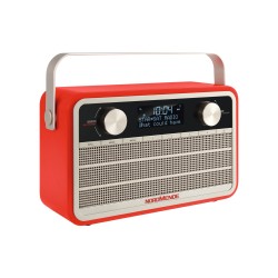 Digital Radio TechniSat Nordmende DAB+Trasferimento 120 in stile retrò con batteria 24 ore