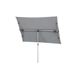 Schneider Schirme Novara Dreh-Kipp-Sonnenschirm 190x140cm silbergrau