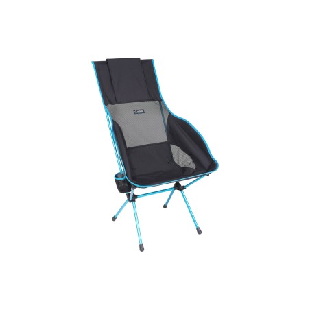 Helinox Savanna Chair schwarzer Campingstuhl