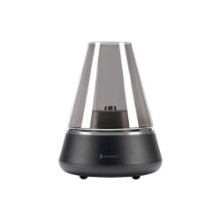 Lampada a olio Kooduu Nordic Light Pro con altoparlante in argento Bluetooth