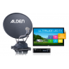 Alden Onelight 60 HD EVOUltrawhite Sistema satellitare completamente automatico che include 19 pollici Ultrawide TV LED