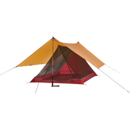 MSR V2 Thru-Hiker Mesh House Backpacker tent for 3 people