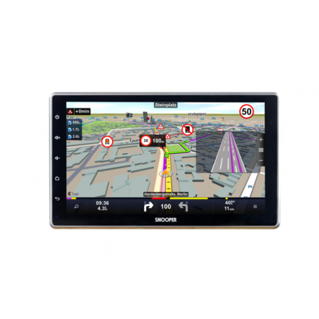 Multimedia navigation Snooper SMH Integrated 10.1-inch DAB+ device