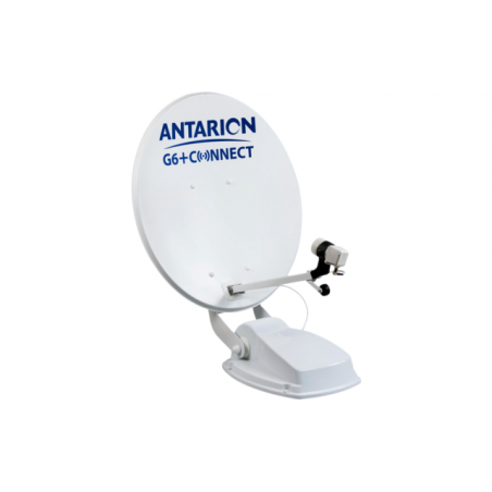 G6+ Twin antenna automatic satellite 65 cm White