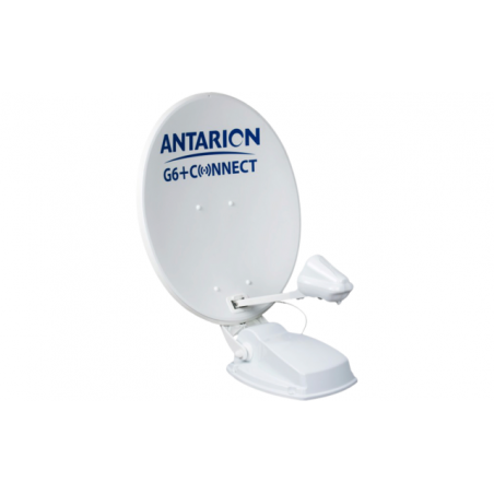 Rétention G6+ Connectez l'antenne satellite automatique 72 cm Blanc